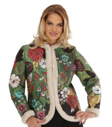 Jacheta piele ecologica  Liza Panait Liza Panait Online Boutique